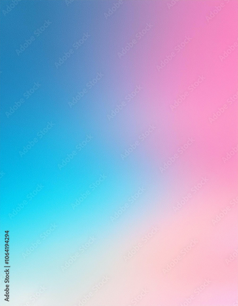 Serene Pastel Sky: Blue to Pink Serene Pastel Sky: Blue to Pink