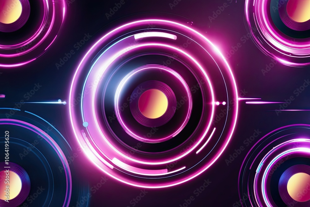 Luminous Circular Motifs for Capturing Sound and Beats in Creative Media Design Luminous Circular Motifs for Capturing Sound and Beats in Creative Media Design