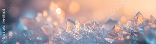 Crystal Formation in a Softly Lit Landscape photo