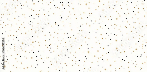 gold dots and stars on a white background 