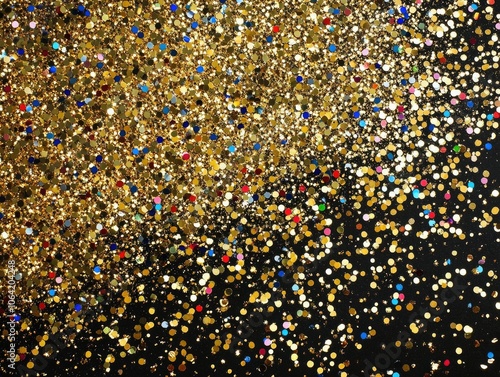 Vivid Glittery Celebration