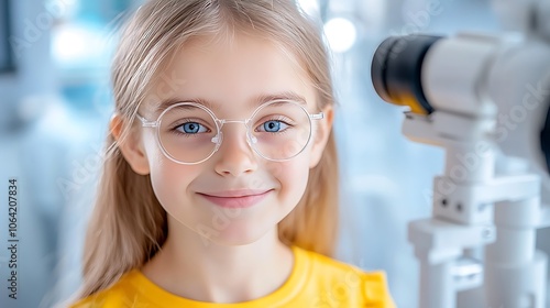  The pediatric ophthalmologist sings songs and plays games with the young patient to distract them and keep them entertained while performing the eye exam with care and compassion.