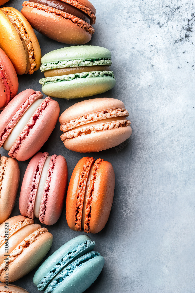 Elegant Macaron Dessert Collection for Culinary Art, Food Photography, and Celebration-Themed Design Projects – Ideal for Bakeries, Cafés, and Gourmet Marketing Elegant Macaron Dessert Collection for Culinary Art, Food Photography, and Celebration-Themed Design Projects – Ideal for Bakeries, Cafés, and Gourmet Marketing