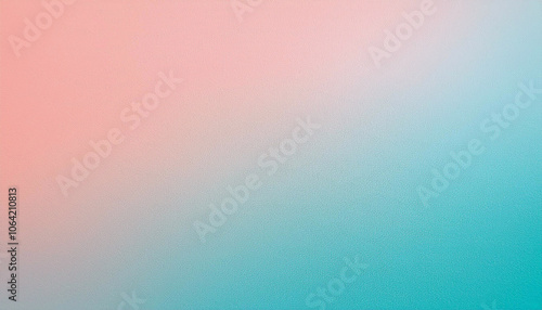 Serene Pastel Gradient: Pink to Teal