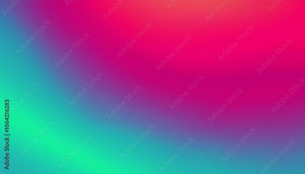 Gradient Bliss: Teal to Magenta