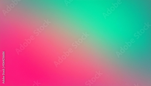 Vibrant Pink and Teal Gradient photo