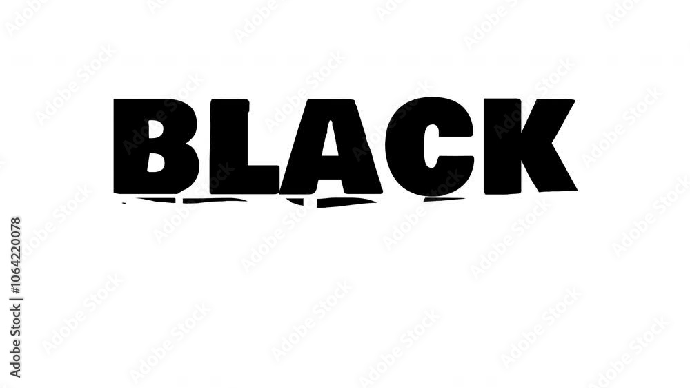 Silhouette of water surface transform to BLACK FRIDAY on white background. Black and White for compositing and presentation. Silhouette of water surface transform to BLACK FRIDAY on white background. Black and White for compositing and presentation.