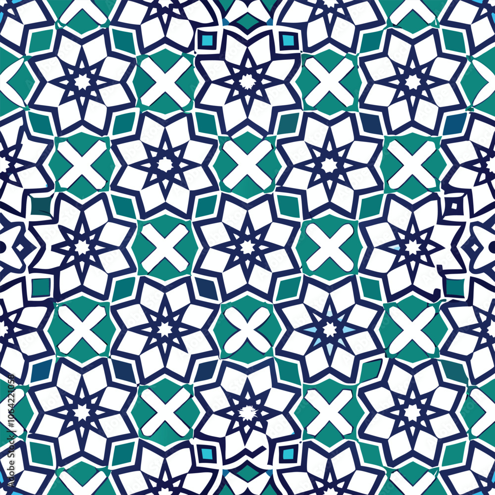 islamic pattern background on white background islamic pattern background on white background