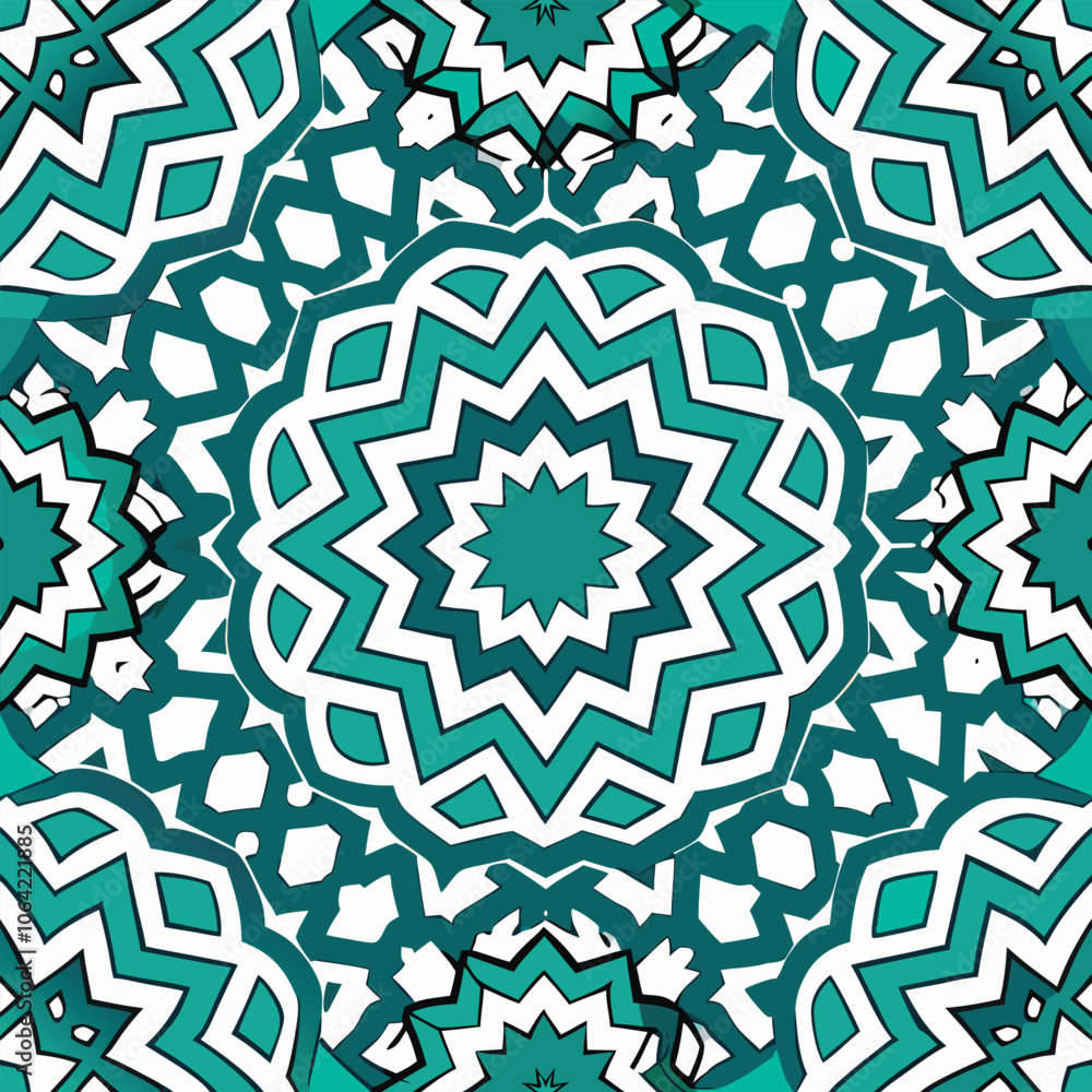 islamic pattern background on white background islamic pattern background on white background