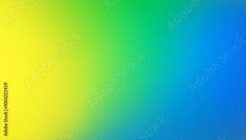 Serene Color Gradient: Yellow to Blue