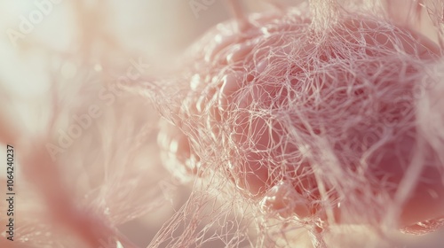 Close-up of human brain withintricate neural pathways,symbolizing cognitive biases andcomplex thought processes, idealfor educational or scientificpresentations. photo