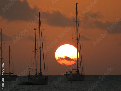 Caribbean sunset