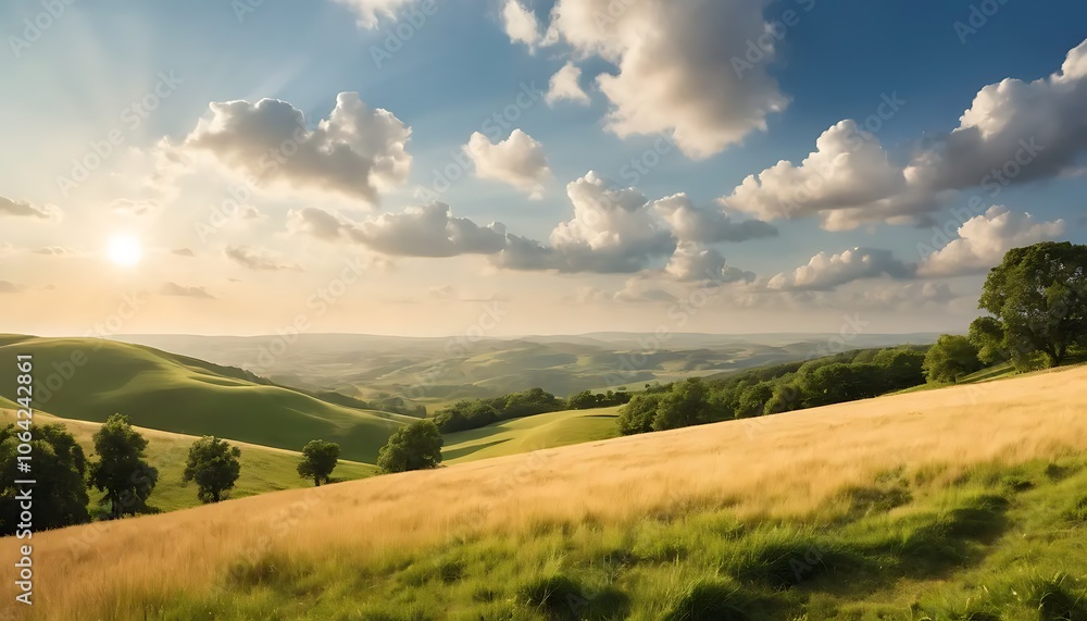 landscape with mountains and sky landscape with mountains and sky