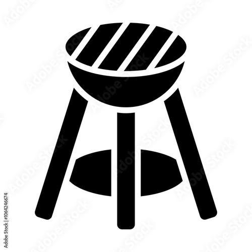 BBQ Solid Icon