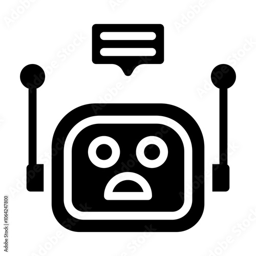 Chatbot Solid Icon