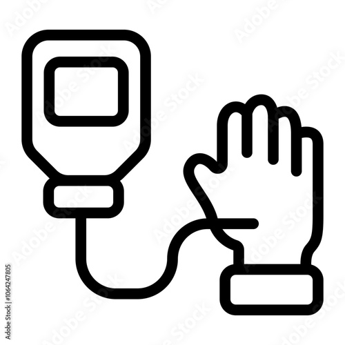 Chemotherapy Line Icon