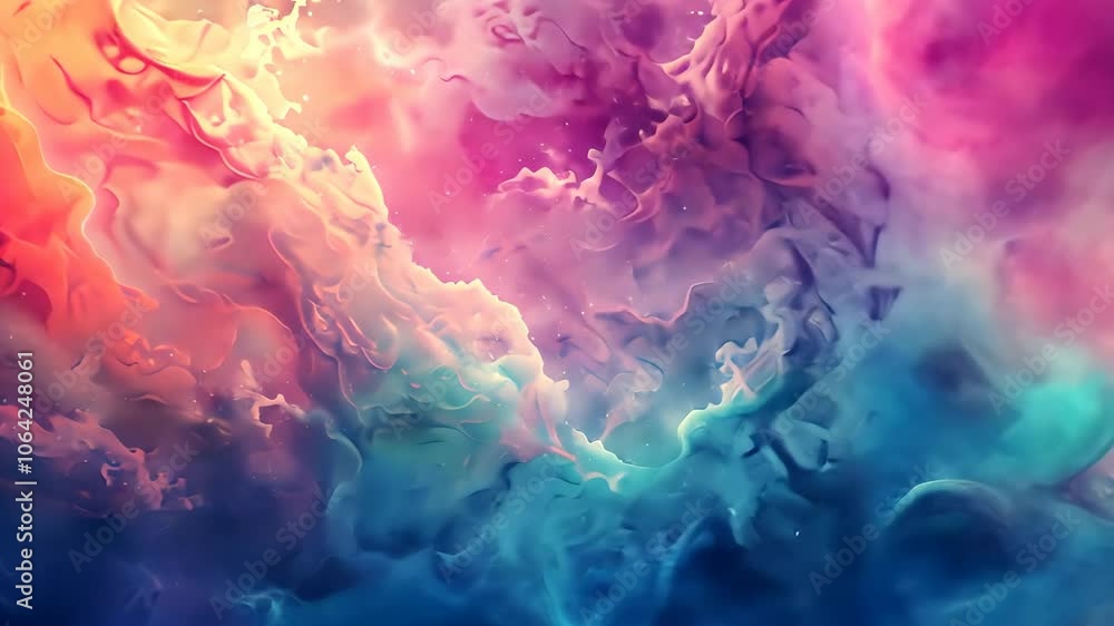 Dreamy Pastel Colored Cloudscape With Stars and Cosmic Nebula Art Perfect for Inspirational Backgrounds and Fantasy Themes in Digital Designs and Artwork Dreamy Pastel Colored Cloudscape With Stars and Cosmic Nebula Art Perfect for Inspirational Backgrounds and Fantasy Themes in Digital Designs and Artwork