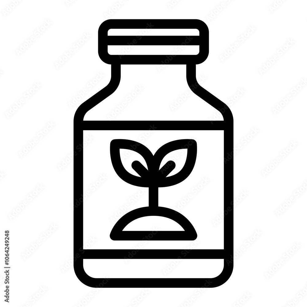 Obraz premium Fertilizer Line Icon