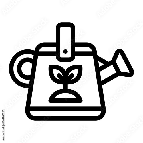 Fertilizer Line Icon