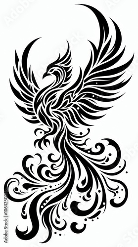 TRIBAL TATOO トライバル タトゥ 鳳凰 Phoenix