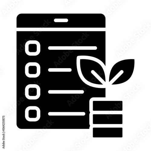 Item Investment Solid Icon