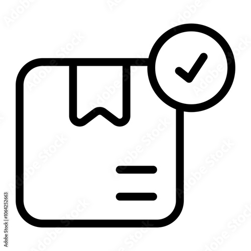 Quality Check Line Icon