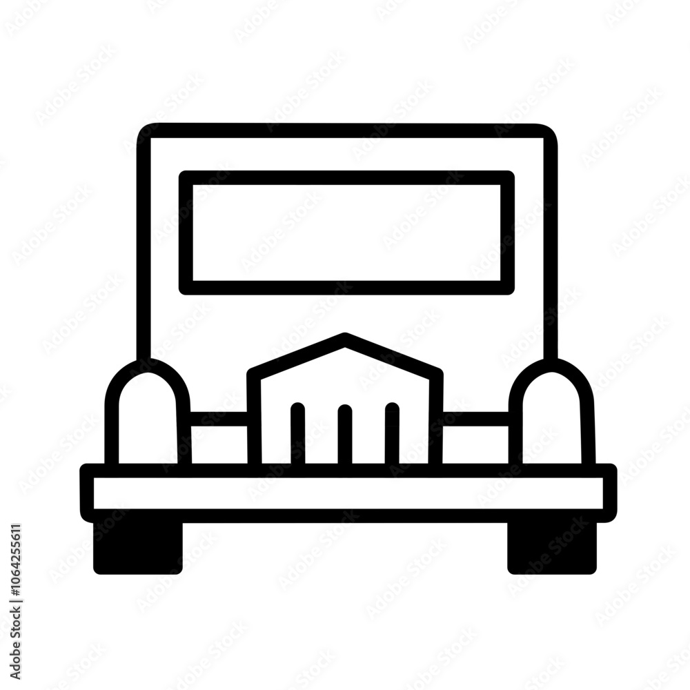 Fototapeta premium Antique car icon