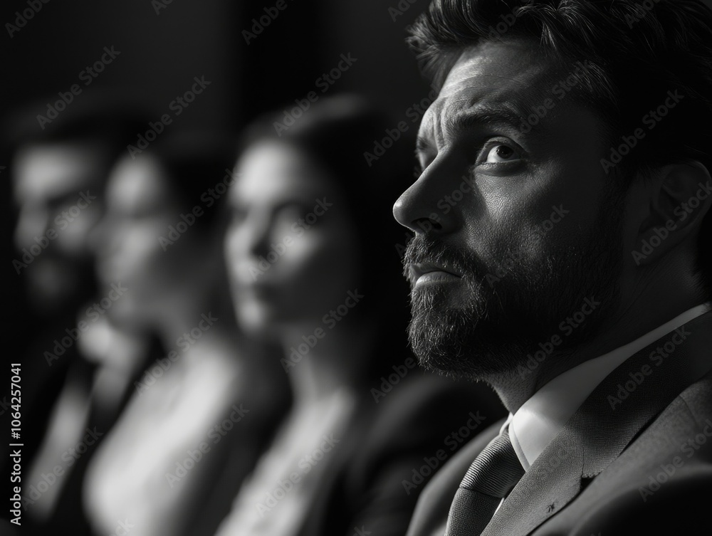 Contemplative Actor at a Premiere Contemplative Actor at a Premiere