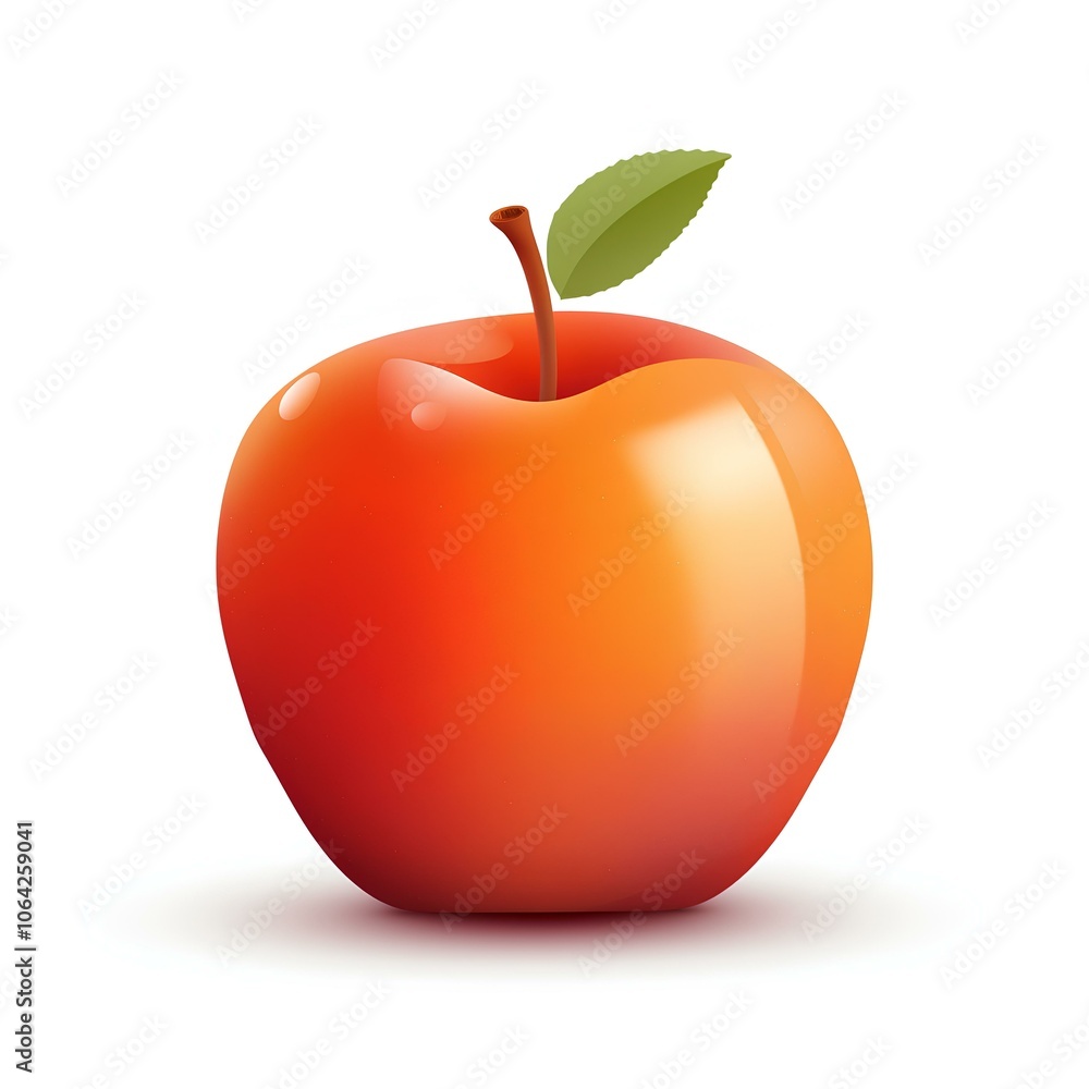 red apple isolated on white red apple isolated on white