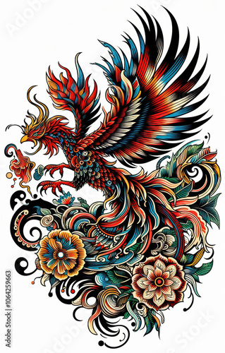 TRIBAL TATOO トライバル タトゥ 鳳凰 Phoenix