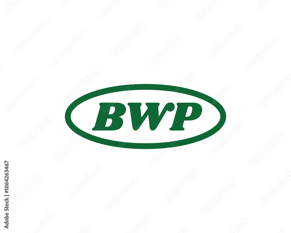 BWP logo design vector template. BWP BWP logo design vector template. BWP