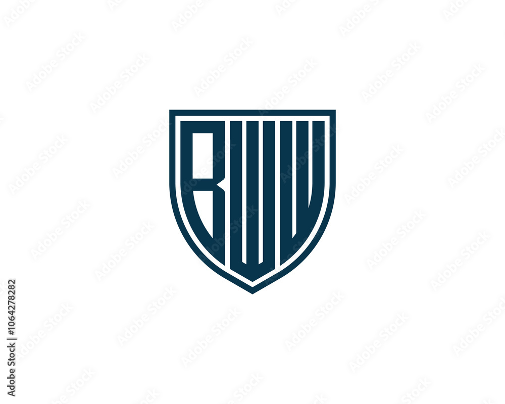 BWW Logo design vector template. BWW BWW Logo design vector template. BWW