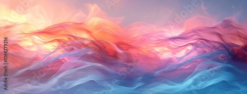 Pastel Abstract Blurred Design