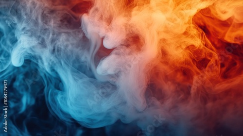 Abstract Smoke Swirls