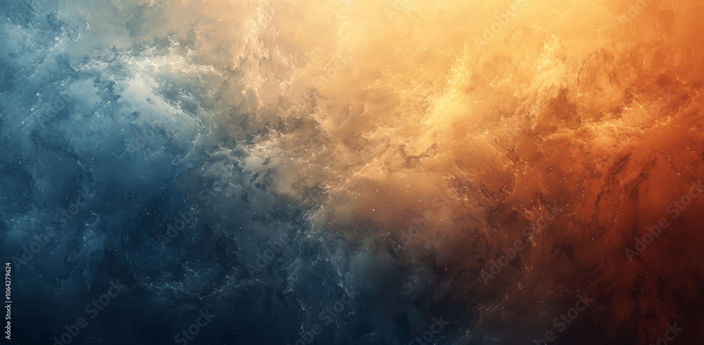 Blue Beige Gradient Background with Grainy Texture and Glowing Light Blue Beige Gradient Background with Grainy Texture and Glowing Light