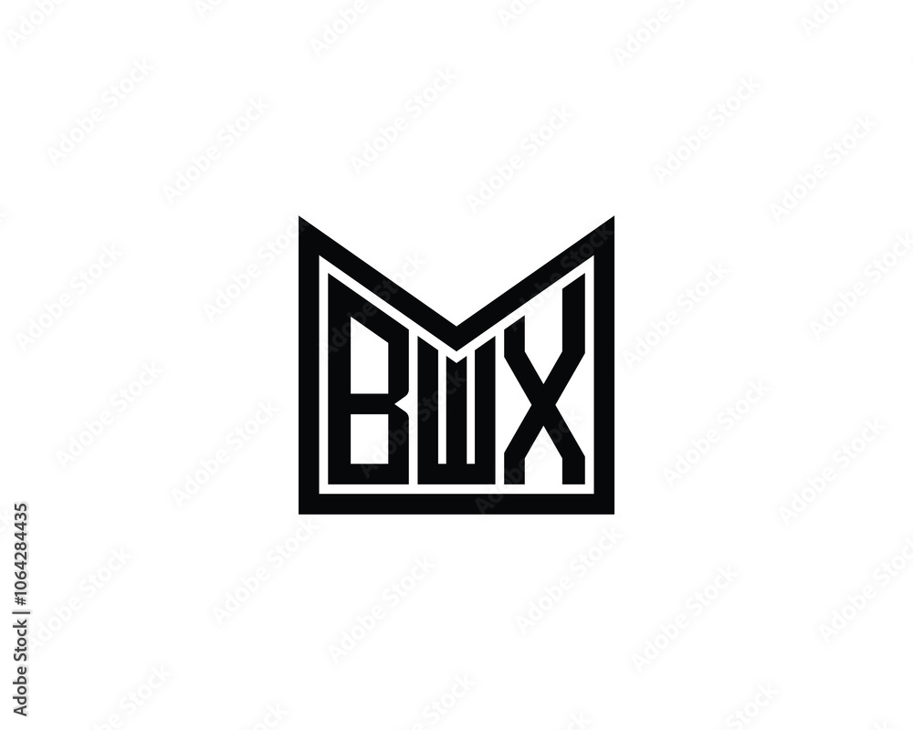 BWX logo design vector template. BWX BWX logo design vector template. BWX