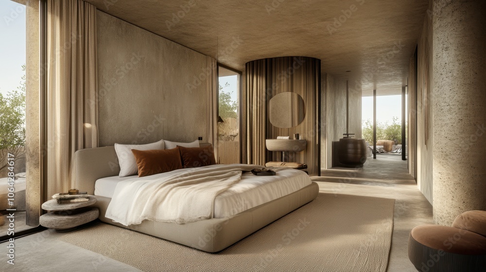 Modern Bedroom Interior Design with Natural Light Modern Bedroom Interior Design with Natural Light