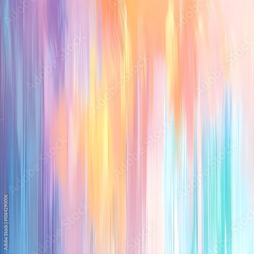 Abstract Colorful Gradient Background with Vertical Lines