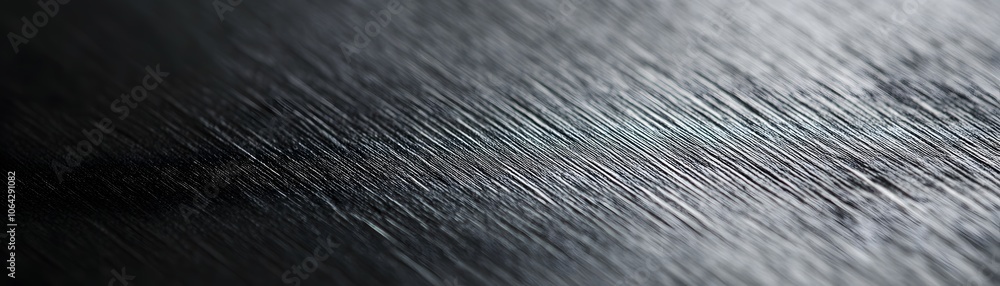 Close-Up of Diagonal Striations on a Black Surface Close-Up of Diagonal Striations on a Black Surface