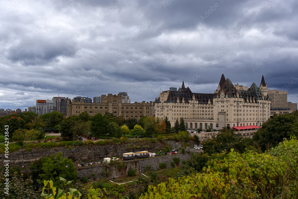 Ottawa - Fairmont Château Laurier & Major Hill's Park