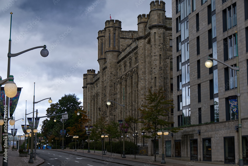 Ottawa - Connaught Building on Mackenzie Ave.