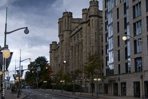 Obraz na płótnie Ottawa - Connaught Building on Mackenzie Ave. w salonie