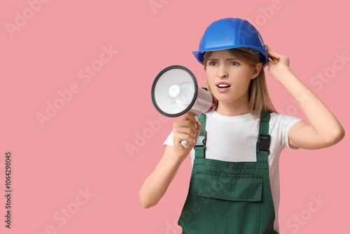 Protesting female construct...