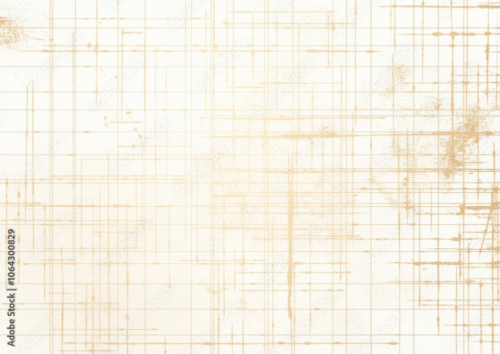 Minimalist seamless pattern featuring light brown grid lines on a white background. The design uses a simple line drawing style with a white and beige color palette Minimalist seamless pattern featuring light brown grid lines on a white background. The design uses a simple line drawing style with a white and beige color palette