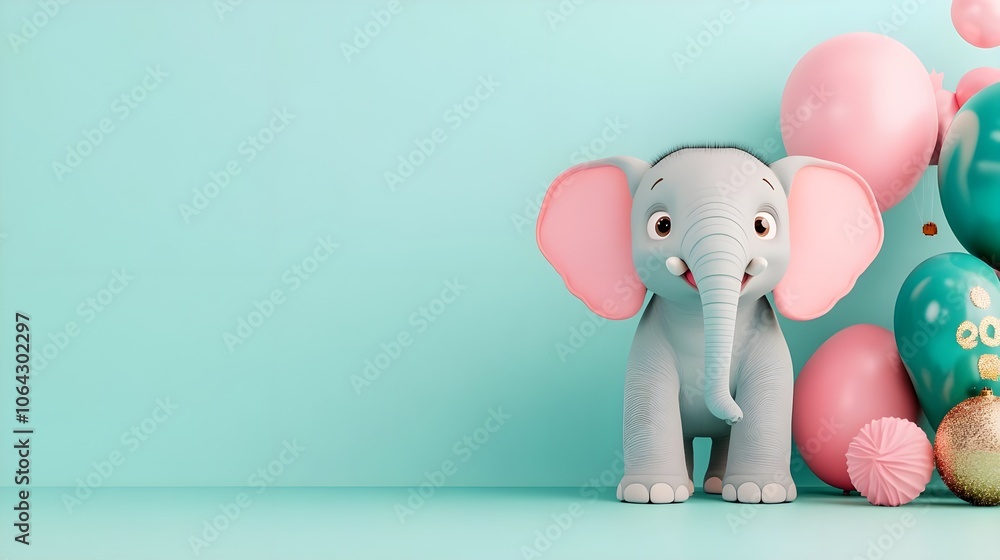 Cute Elephant Birthday Party Cute Elephant Birthday Party