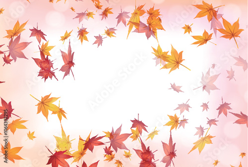 Wallpaper Mural 紅葉　もみじ　秋　背景 Torontodigital.ca