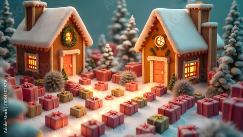 Santa's Gingerbread Toy Factory