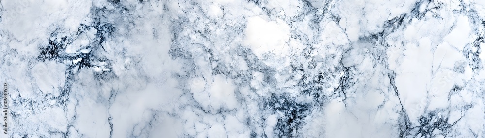Fototapeta premium Abstract White and Blue Marble Texture
