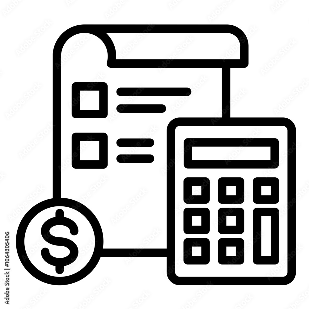 Budgeting Icon Budgeting Icon