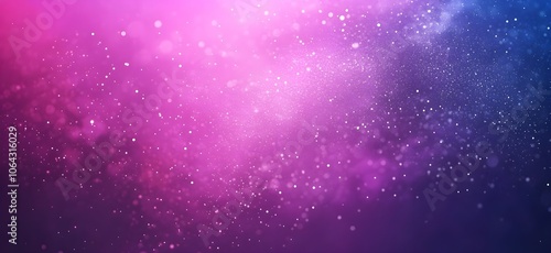 Abstract Purple and Blue Background with Glittering Lights